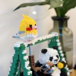 Kinder pädagogische Montage Vogel Modell Bausteine Spielzeug – Bild 5