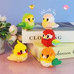 Kinder pädagogische Montage Vogel Modell Bausteine Spielzeug – Bild 7