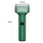 Herren-Reziprok-3-Klingen-Rasierer, waschbar, tragbarer Bartrasierer – Bild 3