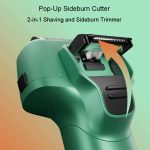 Herren-Reziprok-3-Klingen-Rasierer, waschbar, tragbarer Bartrasierer – Bild 5