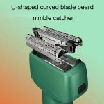 Herren-Reziprok-3-Klingen-Rasierer, waschbar, tragbarer Bartrasierer – Bild 6