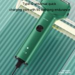 Herren-Reziprok-3-Klingen-Rasierer, waschbar, tragbarer Bartrasierer – Bild 7