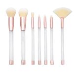 7-in-1-Kristall-Make-up-Pinsel-Set mit Kosmetik-Sandpinseln mit leerem Griff