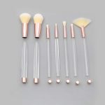 7-in-1-Kristall-Make-up-Pinsel-Set mit Kosmetik-Sandpinseln mit leerem Griff – Bild 2