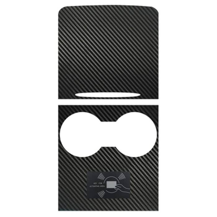 Für Tesla Model 3 / Y Carbon Fiber Center Panel Schutzfolie Anti-Kratz-Auto-Innenraum, Light, Matte – Bild 1