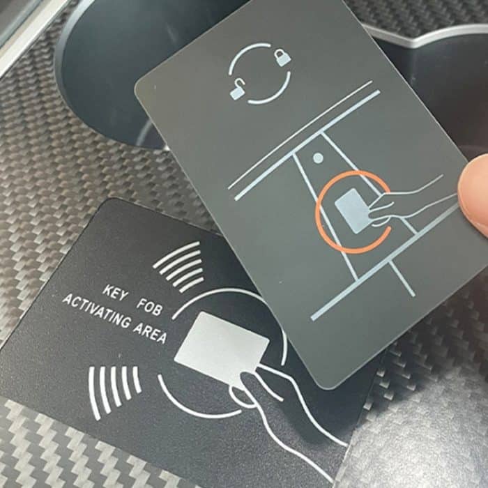 Für Tesla Model 3 / Y Carbon Fiber Center Panel Schutzfolie Anti-Kratz-Auto-Innenraum, Light, Matte – Bild 8