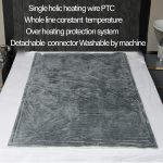 1,3 x 1,6 m 220 V Heizdecke, beheizte Matratze, Schal, Winter-Körperwärmer, EU-Stecker – Bild 5