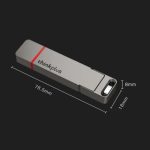 Lenovo Thinkplus TU200Pro USB3.2 und Typ-C-Dual-Interface-Solid-State-U-Disk für Mobiltelefone, 128GB, 256GB, 512GB, 1TB, 2TB – Bild 3