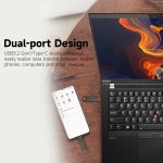 Lenovo Thinkplus TU200Pro USB3.2 und Typ-C-Dual-Interface-Solid-State-U-Disk für Mobiltelefone, 128GB, 256GB, 512GB, 1TB, 2TB – Bild 6