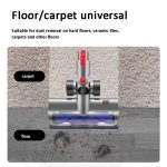V-förmige Anti-Tangle-Bodenbürste mit Direktantrieb für Staubsauger, For Dyson V7 V8 V10 V11, For Dyson V10 Slim / V12, For Dyson G5 Series – Bild 8