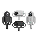 Für Insta360 GO 3 aMagisn Silikonhülle Kamera Schutzzubehör, Horizontal Gray, Vertical Gray, Horizontal Black, Vertical Black – Bild 2