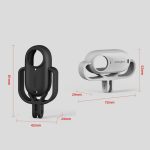 Für Insta360 GO 3 aMagisn Silikonhülle Kamera Schutzzubehör, Horizontal Gray, Vertical Gray, Horizontal Black, Vertical Black – Bild 11