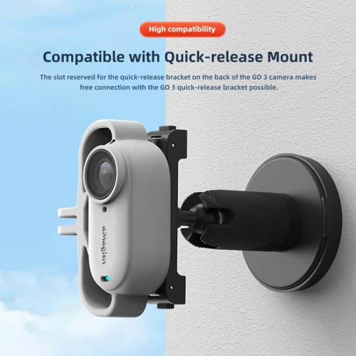 Für Insta360 GO 3 aMagisn Silikonhülle Kamera Schutzzubehör, Horizontal Gray, Vertical Gray, Horizontal Black, Vertical Black – Bild 5