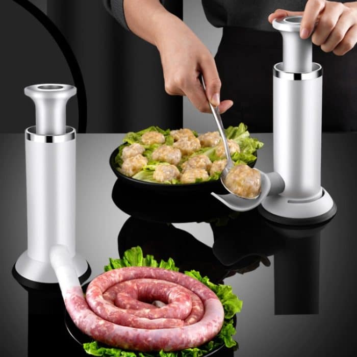 Kacheeg Home Kitchen Multifunktionaler Wurstbereiter, Speck, Garnelen, Smoothie-Zubereitungswerkzeug, Enema+Meatball Device, Enema Device – Bild 10