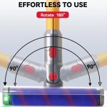 Staubsauger-Bodenbürstenkopf mit grünem Licht, For Dyson  V7 / V8 / V10 / V11 / V15+Water Tank, For Dyson V10 Slim V12 Slim, For Dyson V7 V8 V10 V11 V15, For Dyson V10 Slim V12 Slim+Water Tank – Bild 5