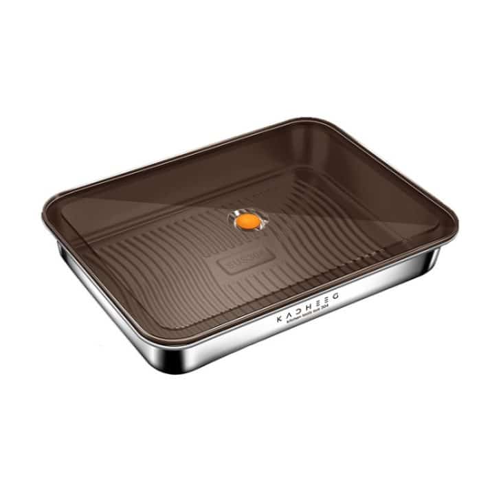 TBD0604337301.jpg Kacheeg Kühlschrank-Knödel-Aufbewahrungsbox für den Heimgebrauch, Wonton-Gefrierschrank-Organizer, 304 Steel, 316 Steel – Bild 1