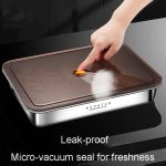 Kacheeg Kühlschrank-Knödel-Aufbewahrungsbox für den Heimgebrauch, Wonton-Gefrierschrank-Organizer, 304 Steel, 316 Steel – Bild 8