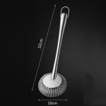 Kacheeg 304 Edelstahl Topfbürste Küchenreinigungs- und Geschirrspülwerkzeuge, Long, Short, Handle Model – Bild 2