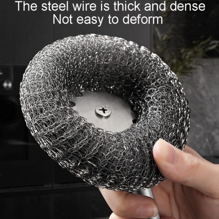 Kacheeg 304 Edelstahl Topfbürste Küchenreinigungs- und Geschirrspülwerkzeuge, Long, Short, Handle Model – Bild 3