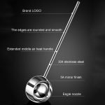 Kacheeg Edelstahl-Heißölpfanne für die Küche, kleiner Ölausgießlöffel, Glossy, Froested, 304 Single Layer Steel, 316 Triple Layer Steel – Bild 3