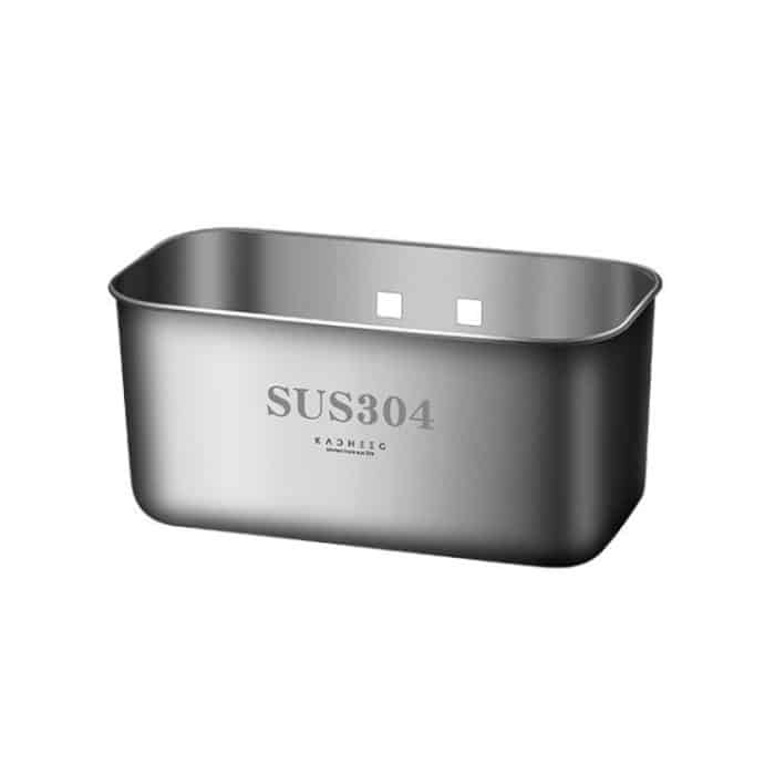 TBD0604340601.jpg Kacheeg Filter- und Entwässerungsregal für Speisereste für Tanks, Waschbecken, Aufbewahrung, Müllregal, Rectangular Silver, Rectangular Black, Extended Silver, Extended Black, Triangle Silver – Bild 1