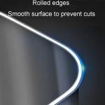 Kacheeg Filter- und Entwässerungsregal für Speisereste für Tanks, Waschbecken, Aufbewahrung, Müllregal, Rectangular Silver, Rectangular Black, Extended Silver, Extended Black, Triangle Silver – Bild 3