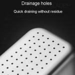 Kacheeg Filter- und Entwässerungsregal für Speisereste für Tanks, Waschbecken, Aufbewahrung, Müllregal, Rectangular Silver, Rectangular Black, Extended Silver, Extended Black, Triangle Silver – Bild 5