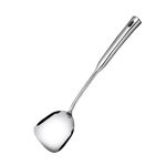 Kacheeg Haushalts-Edelstahl-Spachtel, Küchenutensilien, Kochutensilien, Spatula, Soup Spoon, Leaky Spoon, Frying Spatula, Noodle Scoop, Rice Spoon, Storage Frame