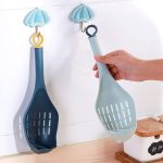 Multifunktionale Knoblauchpresse, Filter, Schlitzlöffel, Babynahrung, Mahlwerkzeuge, White Gray, Blue Light Blue, Deep Blue Yellow – Bild 4