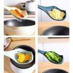 Multifunktionale Knoblauchpresse, Filter, Schlitzlöffel, Babynahrung, Mahlwerkzeuge, White Gray, Blue Light Blue, Deep Blue Yellow – Bild 6