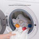 4 teile/satz Haushalt Anti-tangle Wäsche Bälle Anti-knoten Wäsche Reinigung Ball für Waschmaschine – Bild 5