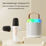 Tragbarer Bluetooth-Lautsprecher für Zuhause, kleiner Outdoor-Karaoke-Audio, Y1 White, Y1 Pink, Y1 Black, Y2 White, Y2 Pink, Y2 Black – Bild 3