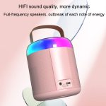 Tragbarer Bluetooth-Lautsprecher für Zuhause, kleiner Outdoor-Karaoke-Audio, Y1 White, Y1 Pink, Y1 Black, Y2 White, Y2 Pink, Y2 Black – Bild 6