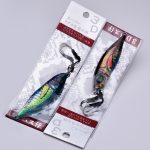 PROBEROS LF137 3D Spray Painted Bionic Lure Warp Bass Leader Fish Long Casting Süßwasser Meer Leuchtender Angelköder, 60g, 100g – Bild 11