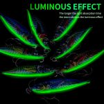 PROBEROS LF137 3D Spray Painted Bionic Lure Warp Bass Leader Fish Long Casting Süßwasser Meer Leuchtender Angelköder, 28g, 40g – Bild 10