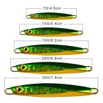 PROBEROS LF128 Langwurfköder, Eisenplatte, Blei, Fisch, Süßwasser, Meer, Angeln, Warp, Barsch, Metall, Pailletten, Köder, 10g – Bild 5