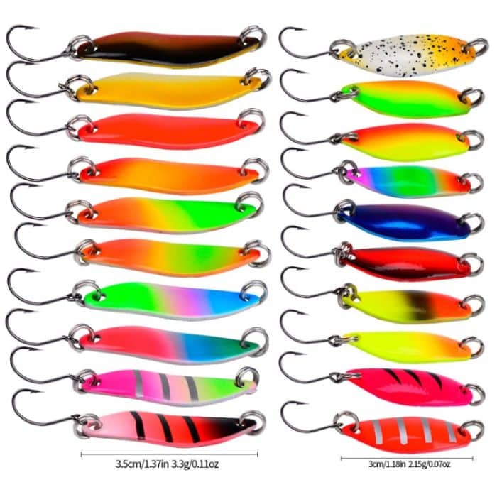 Pailletten-Langguss-Metallköder Warbler Bass Fake Lure, PROBEROS TP031A, PROBEROS TP031B, PROBEROS TP031C, PROBEROS TP031D, PROBEROS TP031E – Bild 5