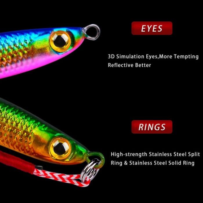 PROBEROS LF127 Langwurfköder, kleiner Vorfach, Süßwasser-Wolfsbarsch-Angeln, Trällerer, Spinnerbait, 7g – Bild 11