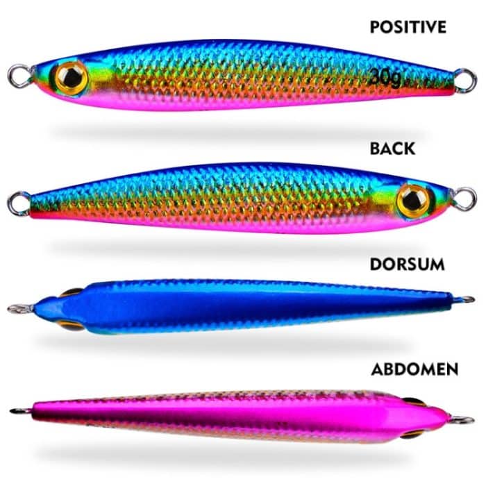 PROBEROS LF127 Langwurfköder, kleiner Vorfach, Süßwasser-Wolfsbarsch-Angeln, Trällerer, Spinnerbait, 10g – Bild 5