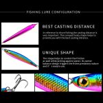 PROBEROS LF127 Langwurfköder, kleiner Vorfach, Süßwasser-Wolfsbarsch-Angeln, Trällerer, Spinnerbait, 10g – Bild 8