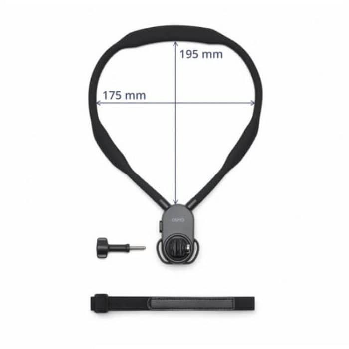 Original DJI Osmo 360 / Action 3 / Action 4 / Action 5 Pro Nackengurthalterung Max – Bild 4