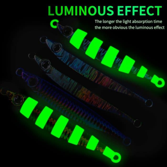 PROBEROS LF121 Schnell sinkender Laser-Bootsfischer-Seefischköder Eisenplattenköder, 14g – Bild 10