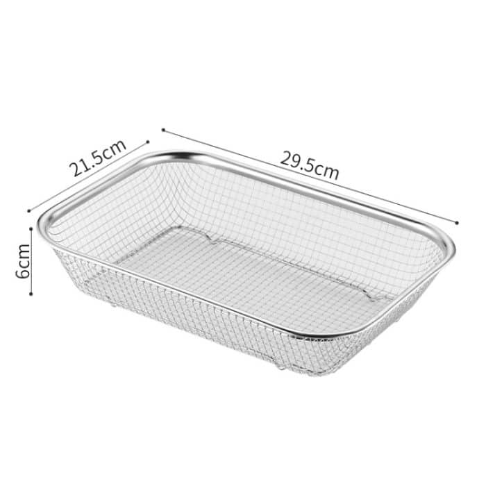 Küche Sterilisation Schrank Besteck Organizer Haushalt Edelstahl Drainage Tablett, Line Chopsticks Basket, Line Rectangular Basket Medium, Line Rectangular Basket Large, Line Rectangular Basket Extra Large, Perforated Chopsticks Basket... – Bild 10