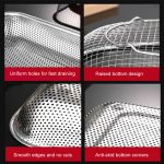 Küche Sterilisation Schrank Besteck Organizer Haushalt Edelstahl Drainage Tablett, Line Chopsticks Basket, Line Rectangular Basket Medium, Line Rectangular Basket Large, Line Rectangular Basket Extra Large, Perforated Chopsticks Basket... – Bild 7