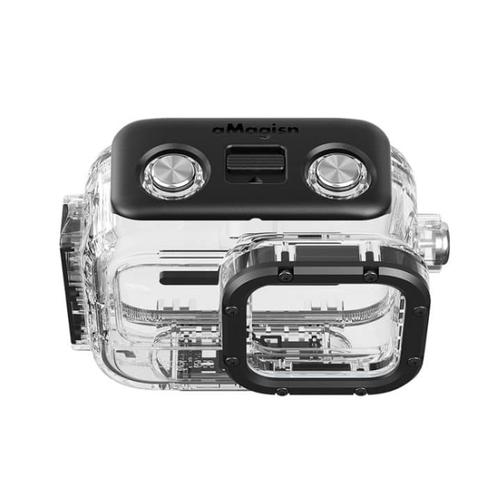 aMagisn Horizontales und vertikales Schießtauchgehäuse, 60 m wasserdichtes Gehäusezubehör, For Insta360 Ace Pro, For Insta360 Ace – Bild 5