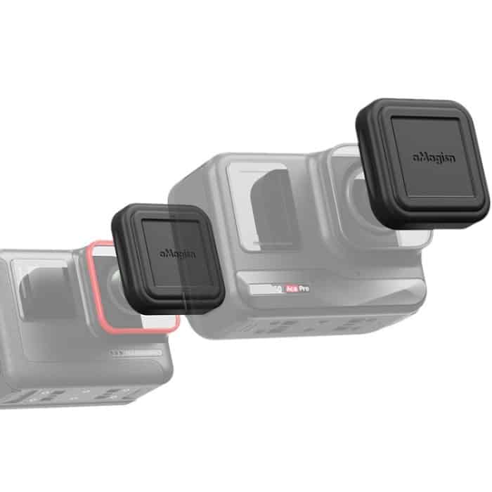 aMagisn Silikon-Objektivdeckel-Schutzhülle für Sportkamera-Zubehör, For Insta360 Ace Pro, For Insta360 Ace – Bild 5