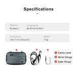 Für DJI Osmo Pocket 3 aMagisn Kleine Organizer-Tasche Sportkamera Schutzzubehör, For DJI Osmo Pocket 3 – Bild 3