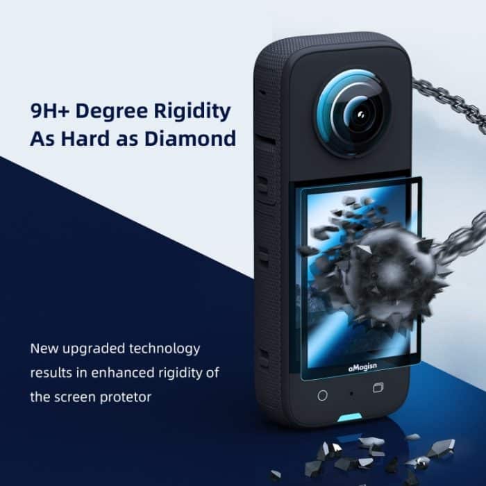 Für Insta360 X3 aMagisn Bildschirm gehärteter Filmschutz Sportkamera-Zubehör, 1set, 2sets – Bild 7
