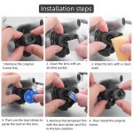 Für DJI Mini 4 Pro Sensor/Linse, gehärteter Film, kratzfest, 1 Set, 2 Sets – Bild 5