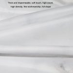 Verdickter, wasserdichter, schimmelfester Duschvorhang, einfacher Badezimmer-Hotelvorhang mit Haken, 80x180cm, 100x180cm, 100x200cm, 120x180cm, 120x200cm, 150x180cm, 150x200cm, 180x180cm, 180x200cm, 200x180cm, 200x200cm, 220x200cm, 240x200cm, 260x200cm... – Bild 5